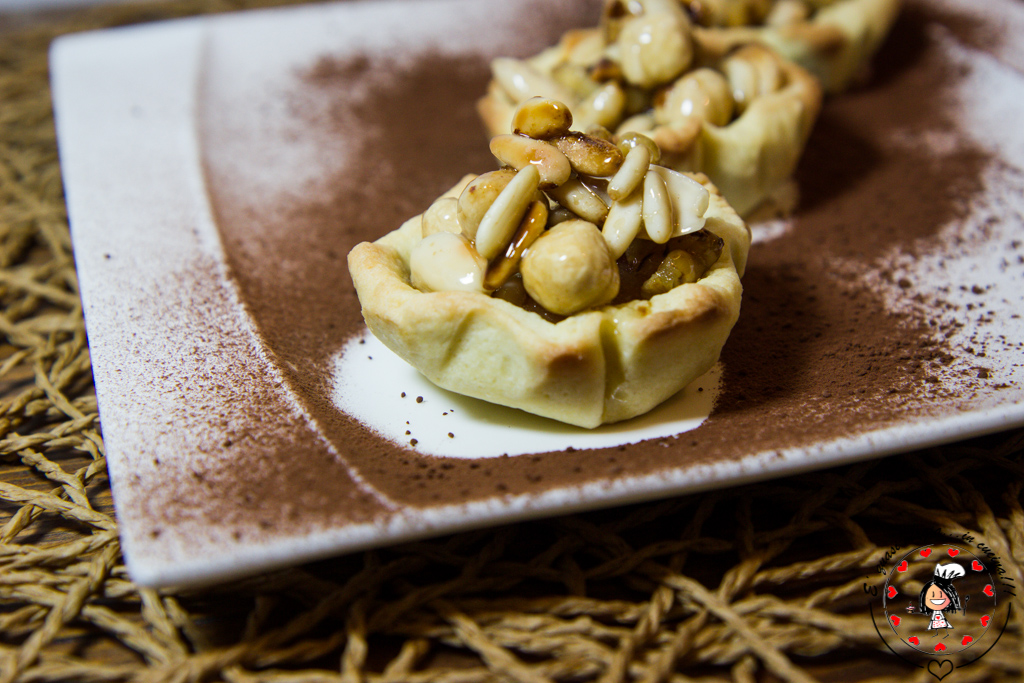 cestini di natale farciti con frutta secca